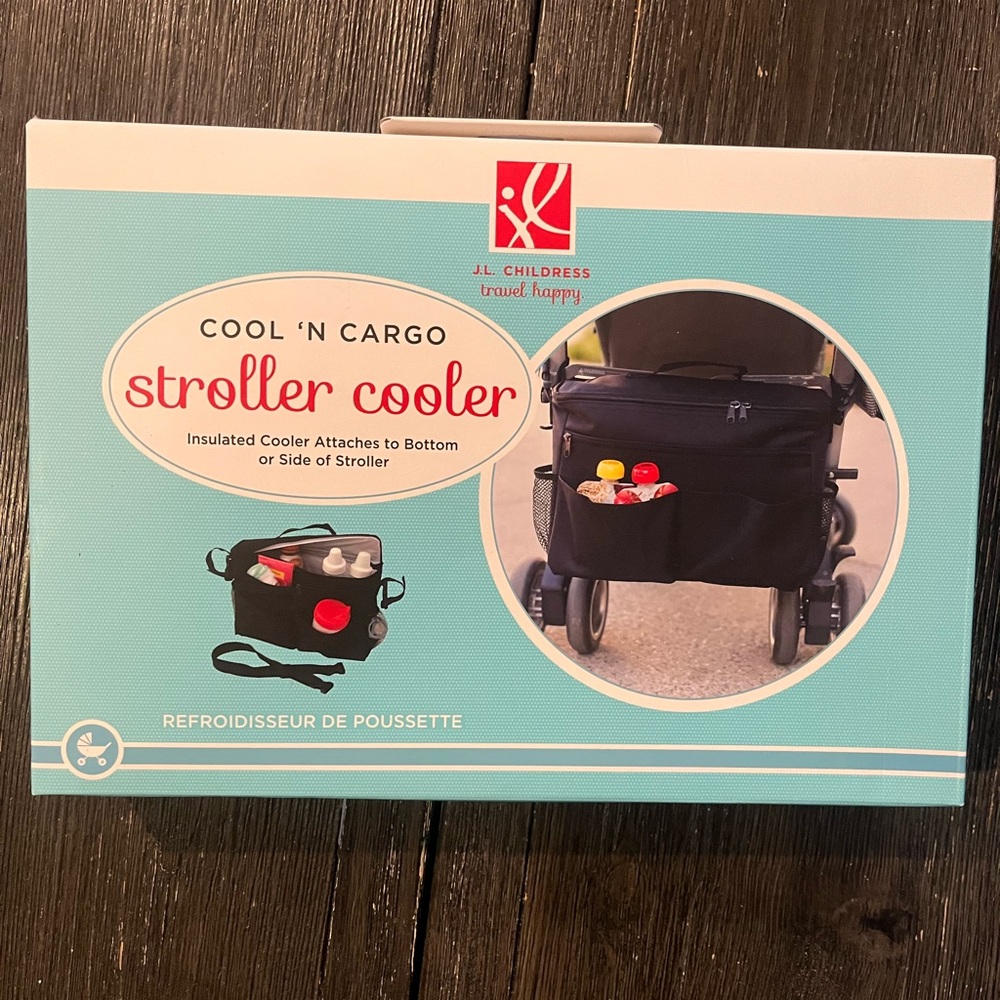 Cool 'N Cargo Stroller & Wagon Cooler - Insulated Stroller Organizer Bag New